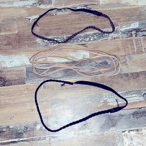 set of seven scunci headbands